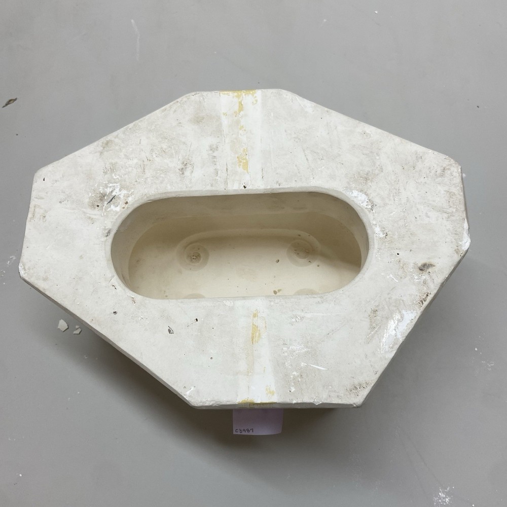 Ceramic Slip Casting Mold B Oblong Rose Box Byron