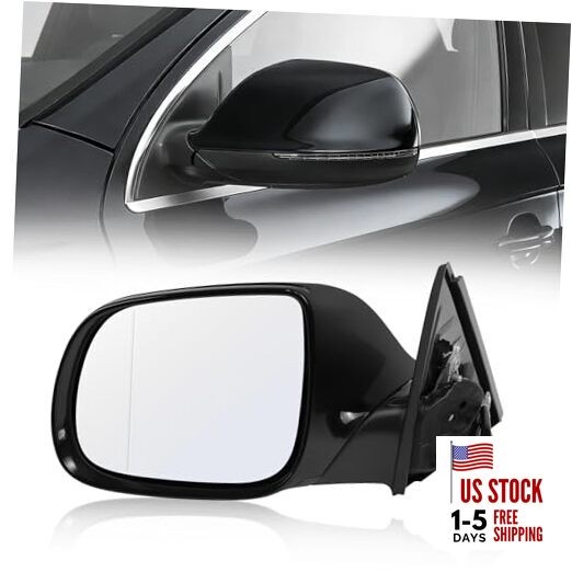9 Pins Side Mirror Assembly Compatible with Audi Q5 2009 2010 Left Driver Side