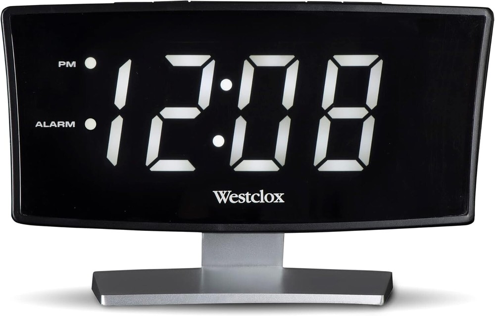 Westclox 71018 curved led display-tested