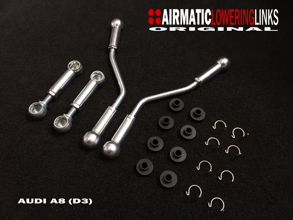 AUDI S8 LOWERING LINKS A8 (D3) - (PREMIUM FULLY ADJUSTABLE LINKS) MODULE