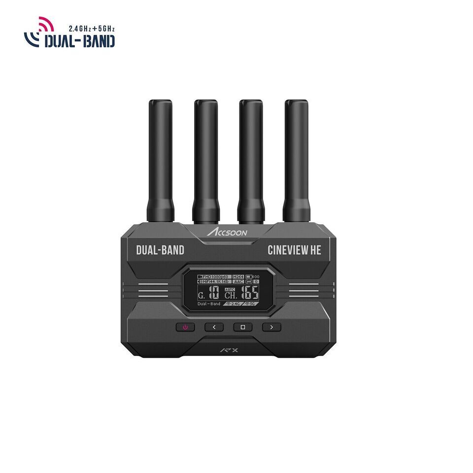 Accsoon CineView HE Wireless Video Transmission System Transmitter&Receiver Kit
