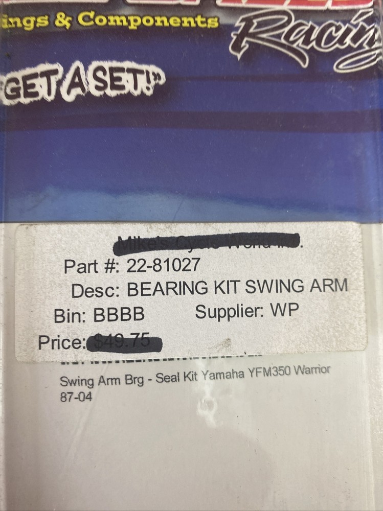 ALL BALLS Swing-Arm Kit 28-1027