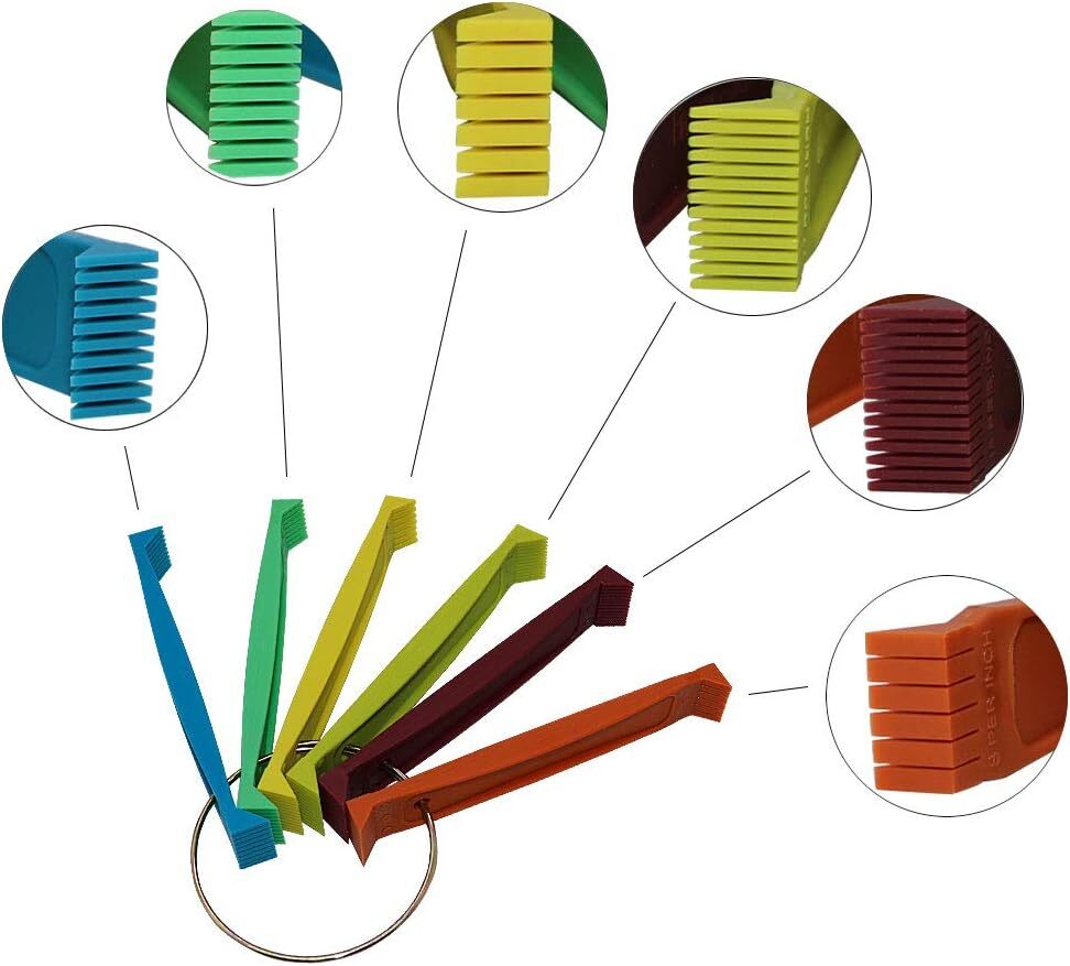 FCR6 Ring Fin Comb Set for Air Conditioner Coil Straighten Evaporator Condensor