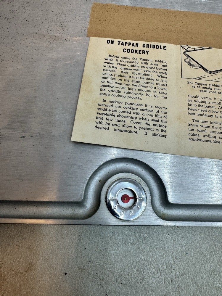 tappan 1821 griddle