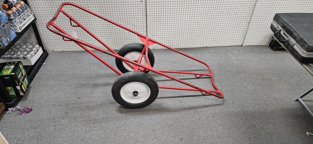 carpet cart with solid no flat wheels (solid tires)