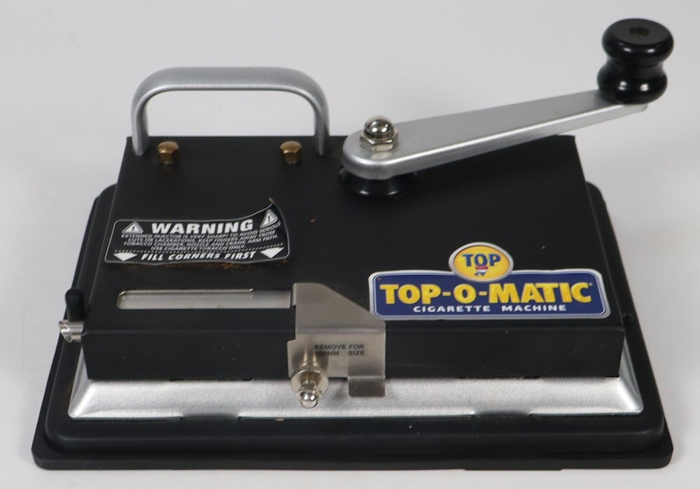 Top-O-Matic Cigarette Machine with Mat