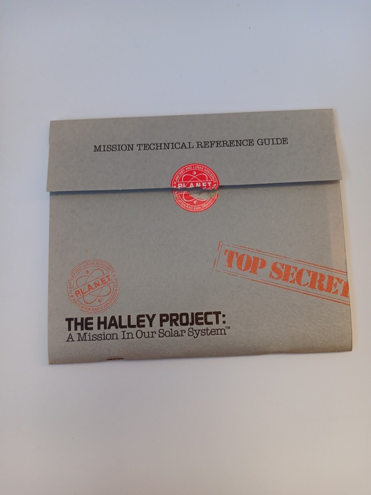 Commodore 64 The Halley Project Mission In Solar System Software Tested/Works
