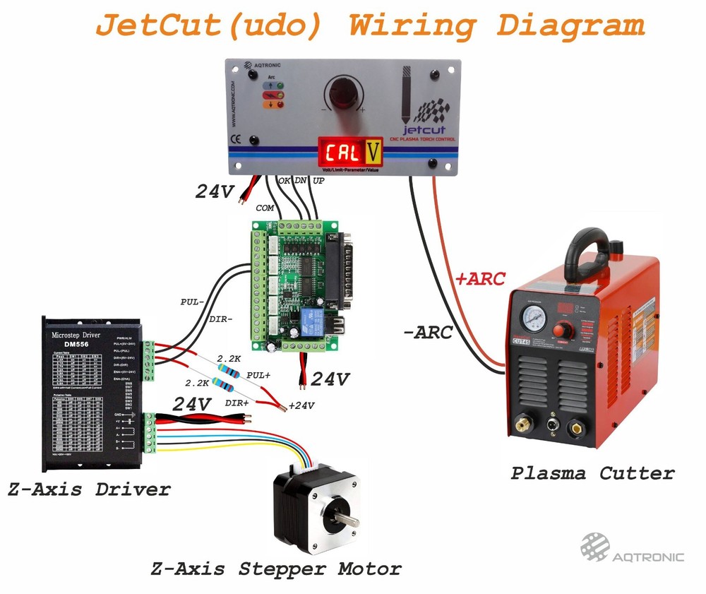 CNC Plasma Cutter THC-Professional Plasma Torch Height Controller Up/Down/Ok.