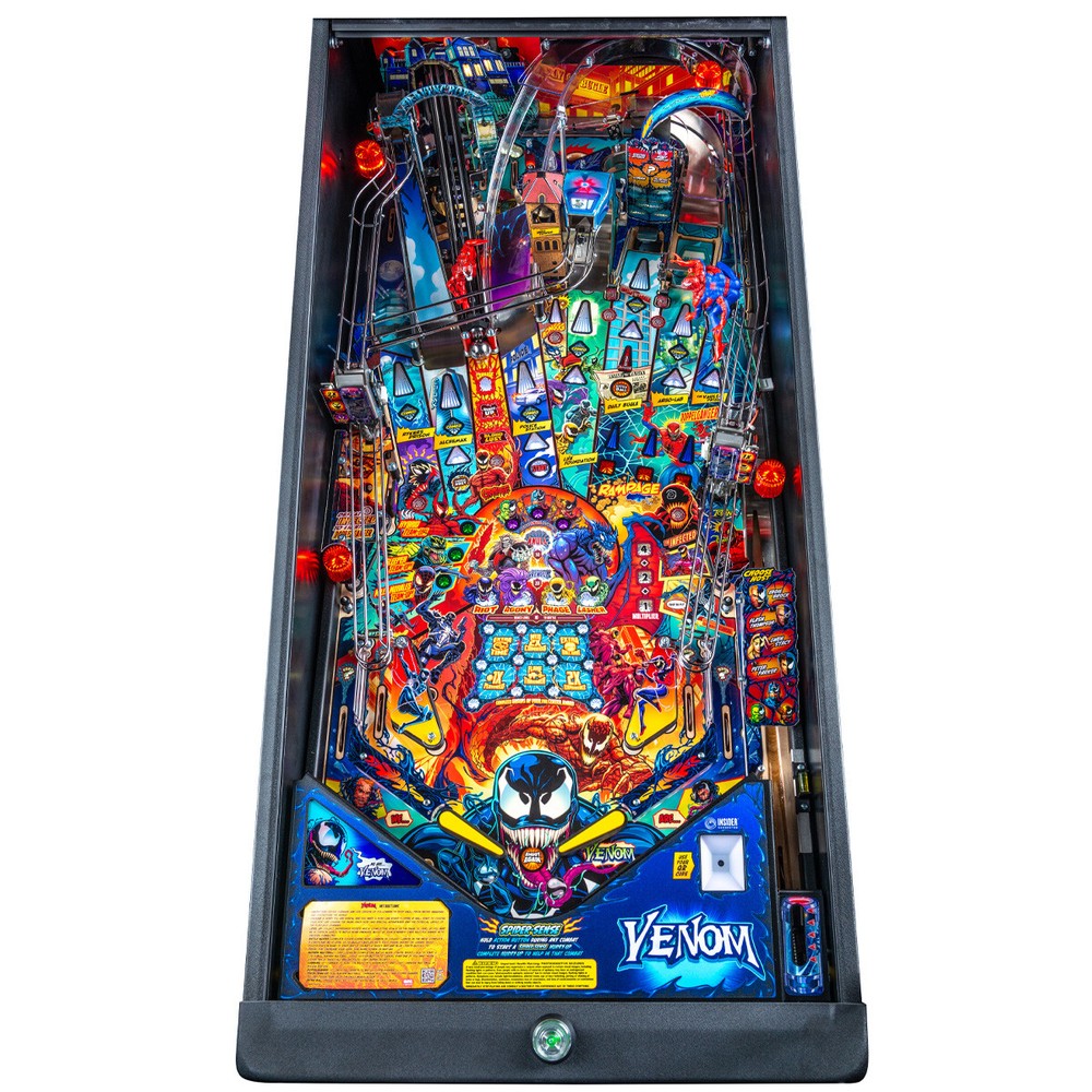 Stern Venom Premium Pinball Machine with Installed Shaker Motor