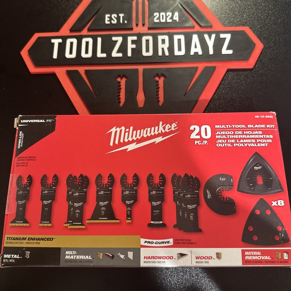 Milwaukee 20-Pc Oscillating Multi-Tool Blades | Model 49-10-9920