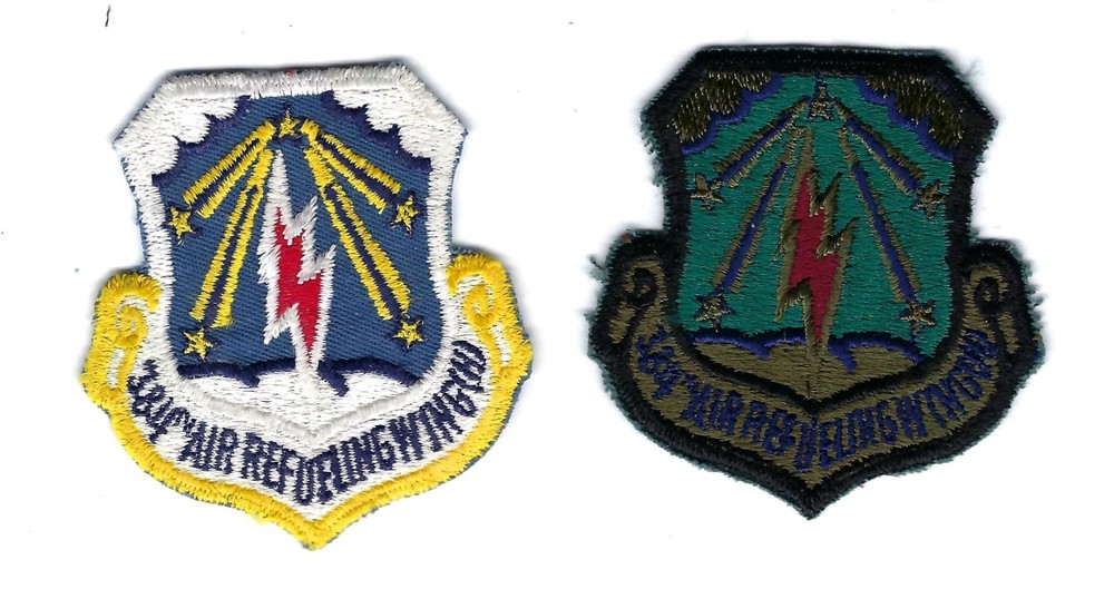 PATCH USAF 384TH AIR REFUELING WING PAIR    B7-2