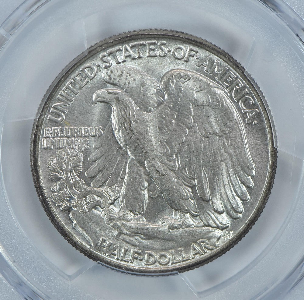 1947 Walking Liberty Half Dollar MS64 PCGS Blue Label