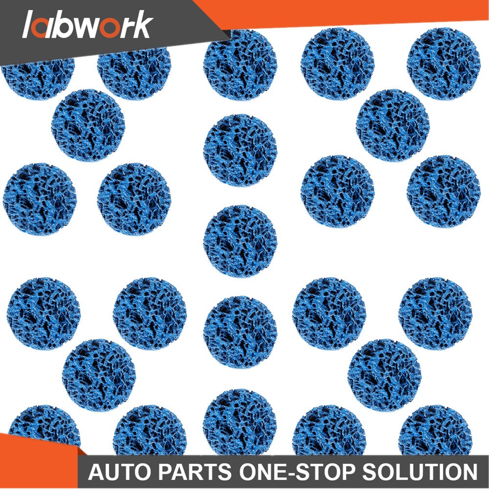 Labwork 50 PCS 2 Inch Blue Quick Change Easy Strip & Clean Disc For Paint Rust