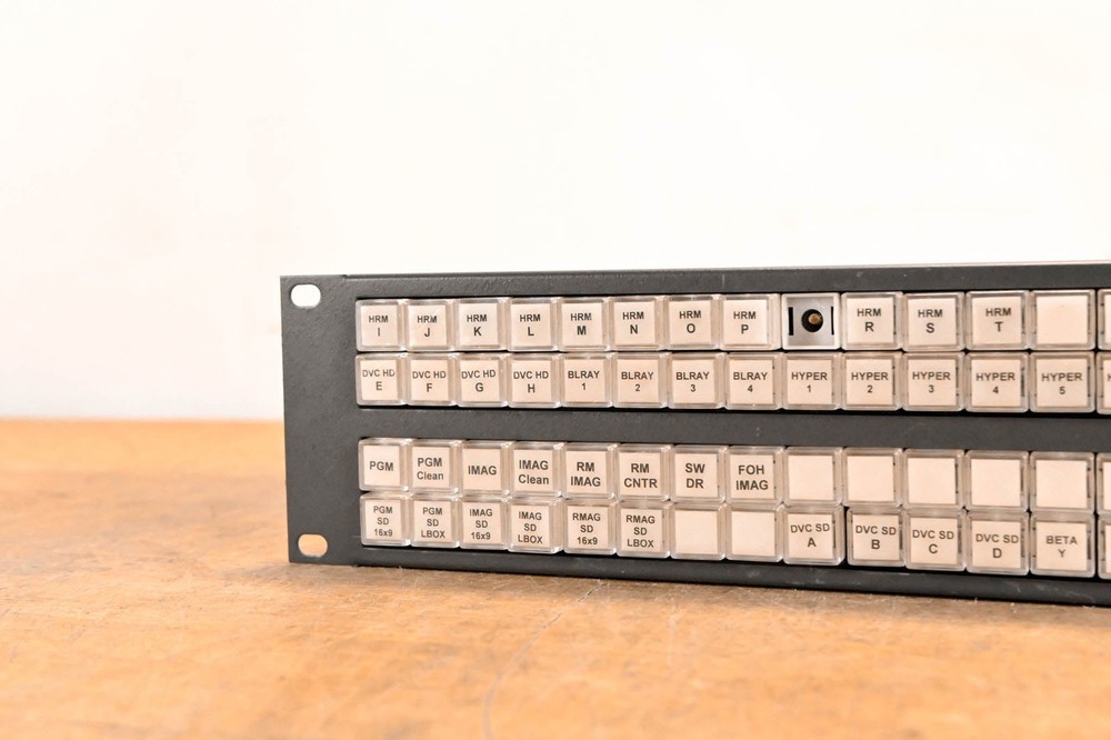 Pesa RCP-MLDT 2RU Matrix Switcher Control Panel CG01URS