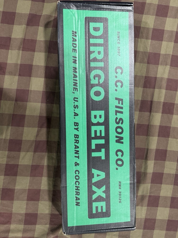 Filson x Brant Cochran Dirigo Belt Axe