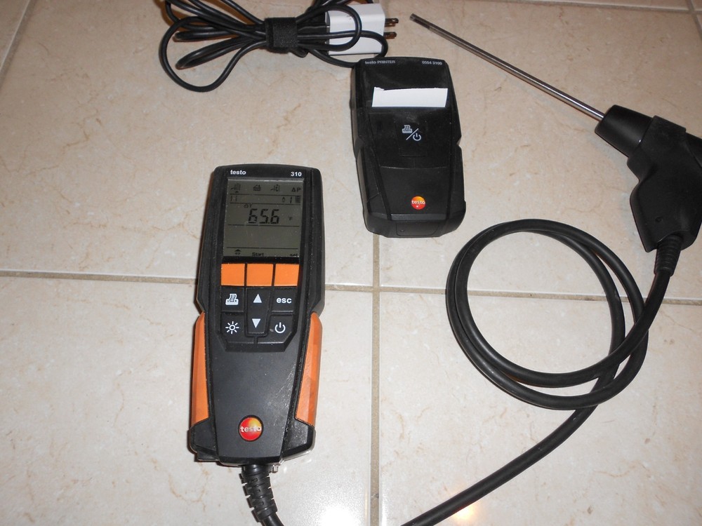 TESTO MODEL 310 COMBUSTION ANALYZER WITH PRINTER UNTESTED