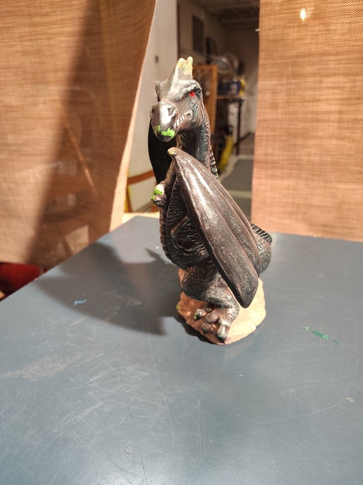 Dragon Ceramic Statue (Green In Color)