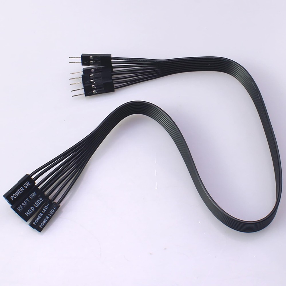 Motherboard Extension Wire Set Switch Hard Disk LED PLED Reset SW Cable