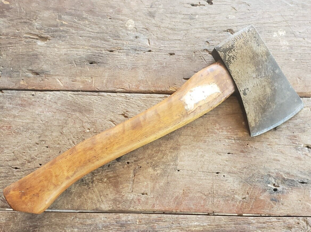 U.S. GENERAL 20oz. HATCHET AXE ORIGINAL HANDLE + LABEL