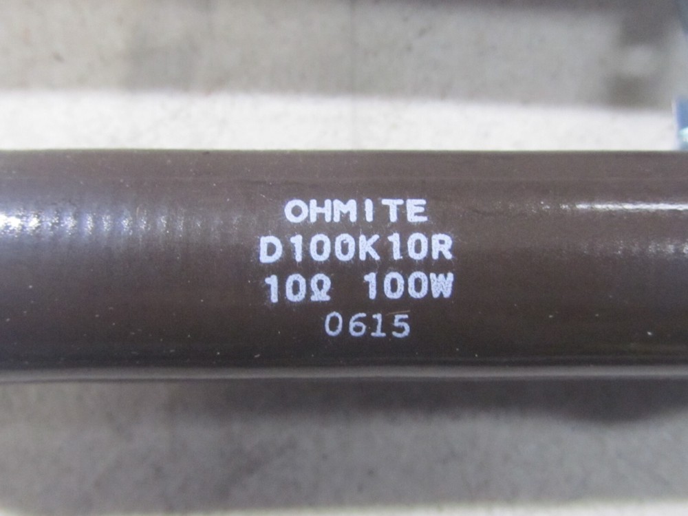 NEW OHMITE D100K10R 100 WATTS RESISTOR