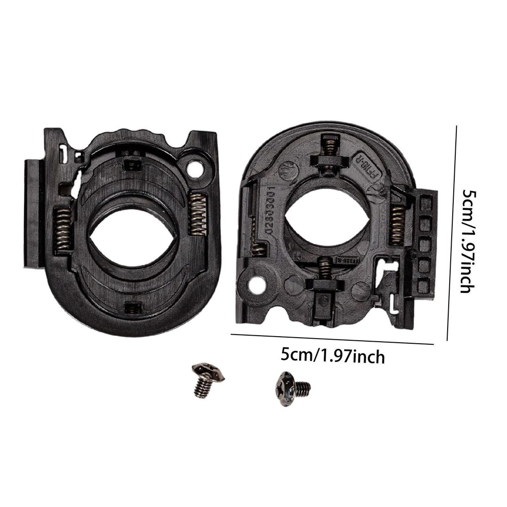 2x Helmet Visor Shield Base Left and Right Sturdy Motorcycle Accessories Replace