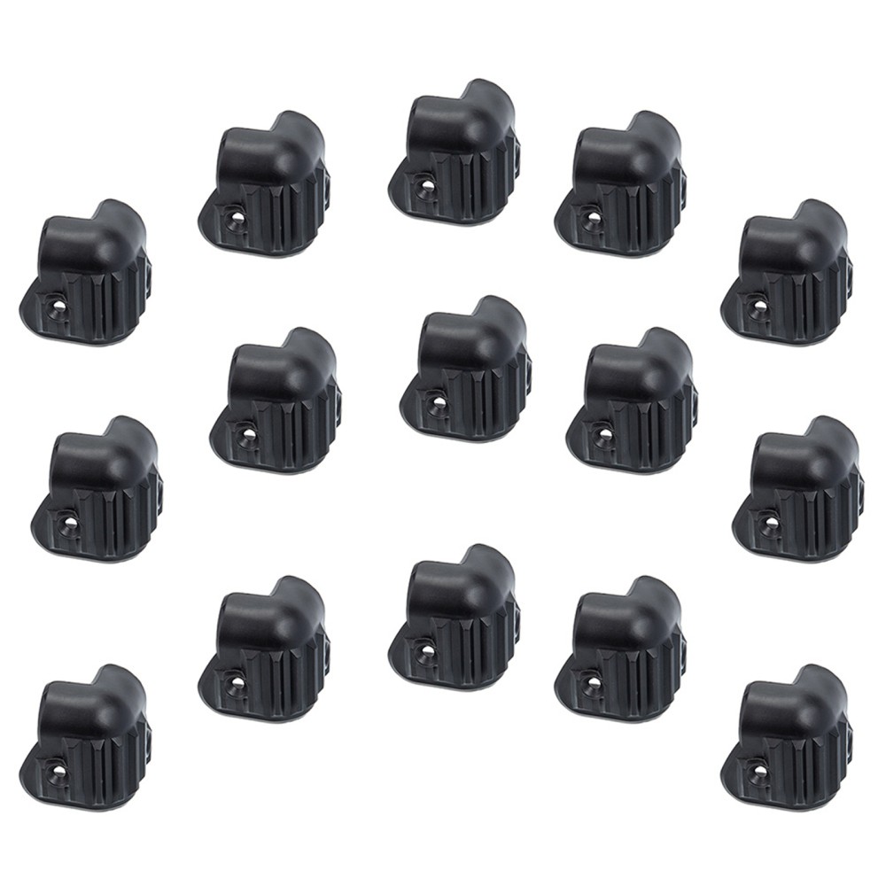 16Pcs Speaker Protection Corners Black Anti-collision Guards