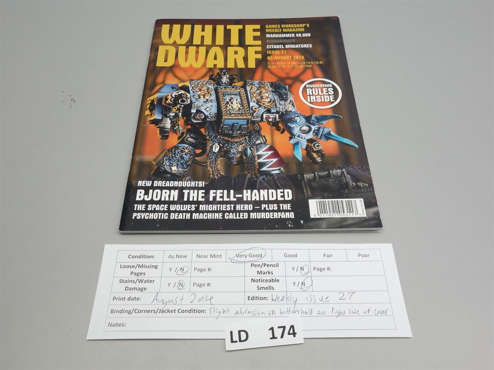 White Dwarf: Issue 27 August 2014 (Games Workshop)