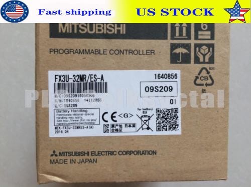 One New Mitsubishi FX3U-32MR/ES-A Programmable Logic Controller FX3U32MR/ESA