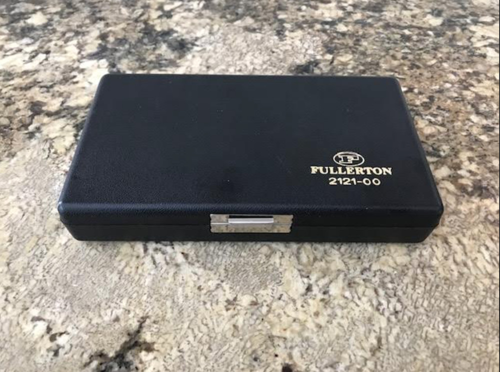 Fullerton 2121-00 Compass Drafting tool in case