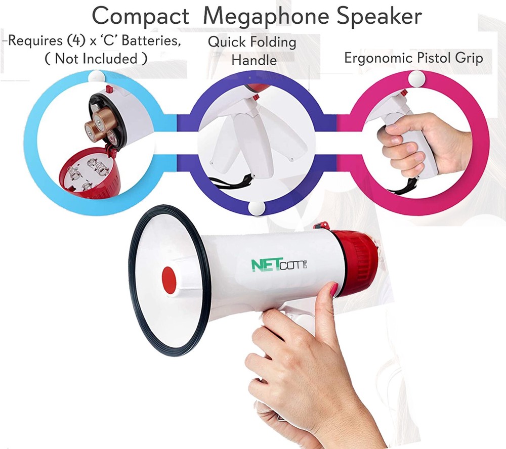 Compact Megaphone Speaker
