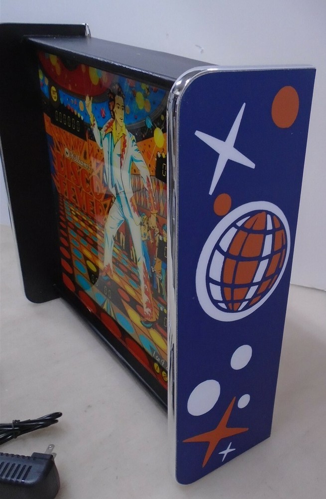 Williams Disco Fever Pinball Head LED Display light box