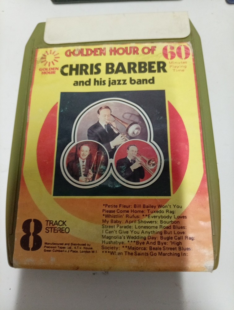 8 track tapes joblot Untested