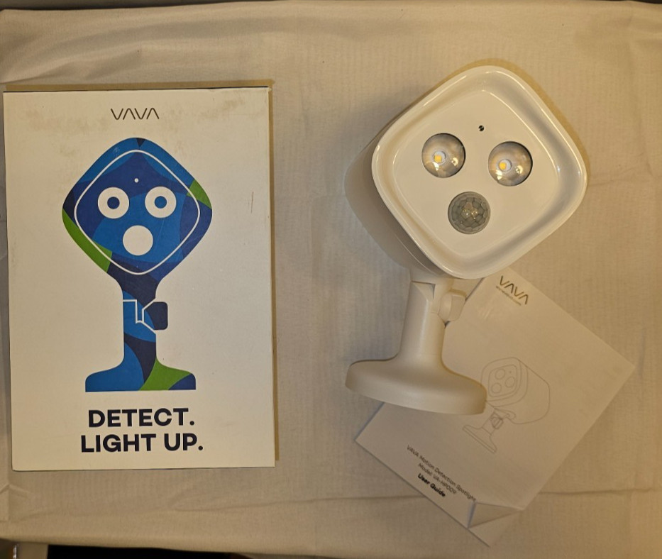 VAVA Motion Sensor Spotlight VA-HP009 Waterproof Fully Adjustable Head New