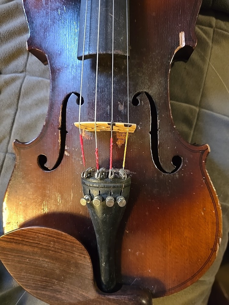 Vintage Violin In Case Full Size