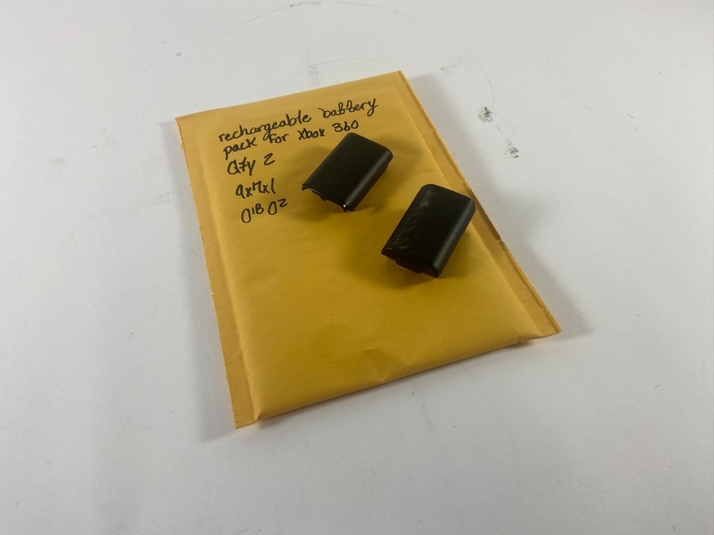 Rechargeable Battery Pack Set for Xbox 360 Wireless Controllers – 2 Pack