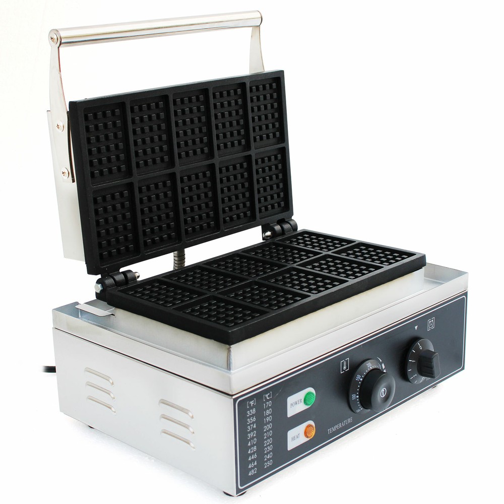 Nonstick Commercial Waffle Maker Baking Machine Electric Baking Waffles Machine