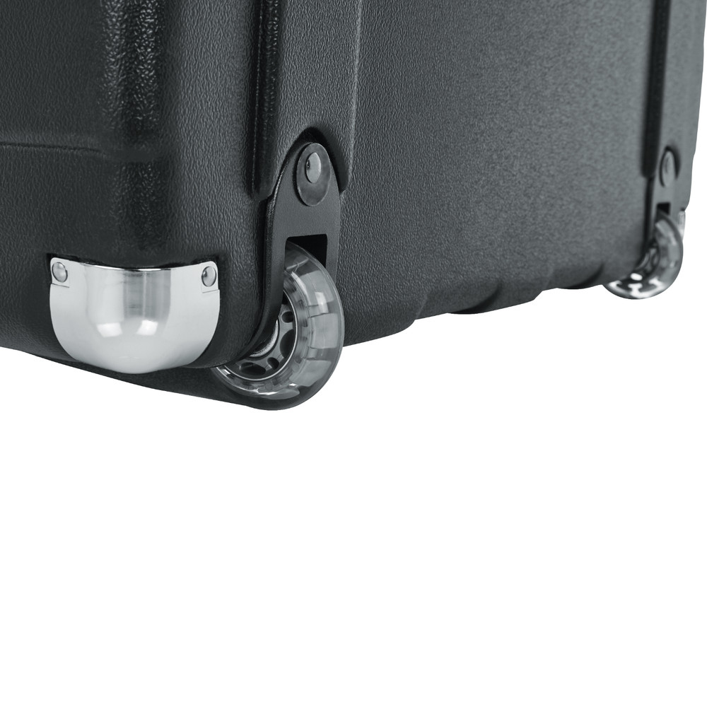 Gator Cases Lightweight ATA Molded 12U Pop-Up Mixer Case; Wheels and Pull Handle