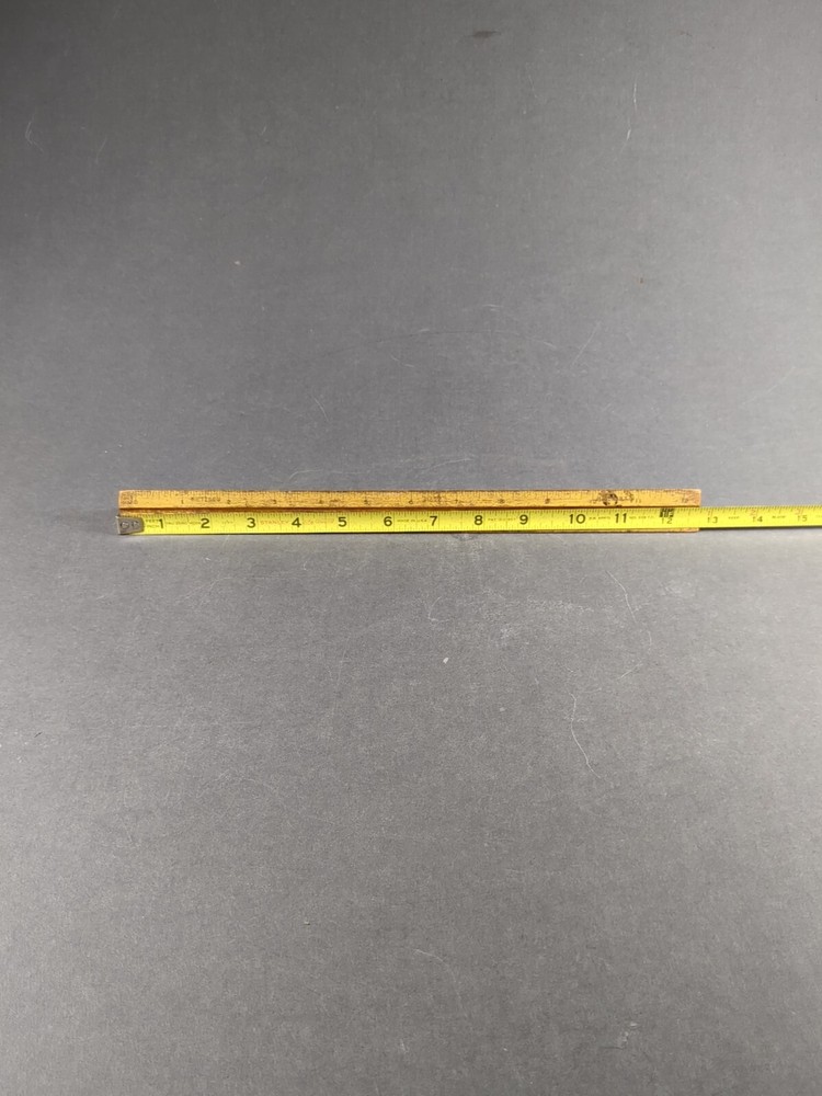Dietzgen Wooden 3-Sided Triangular Scale Drafting Ruler USA VTG