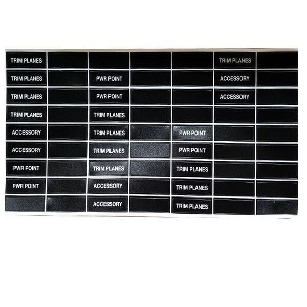 Boat Decal Stickers Labels | Breaker Panel 126