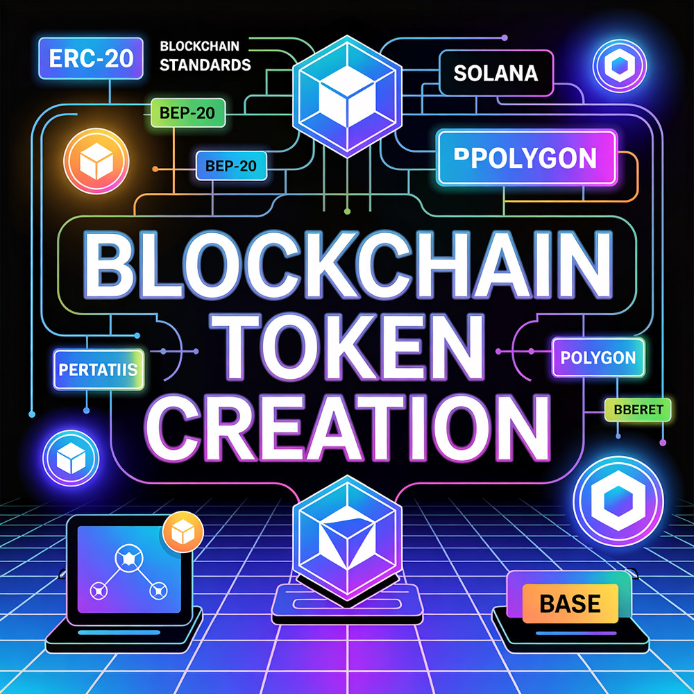 Full Crypto Token Creation & Launch | Smart Contract + Branding + Docs