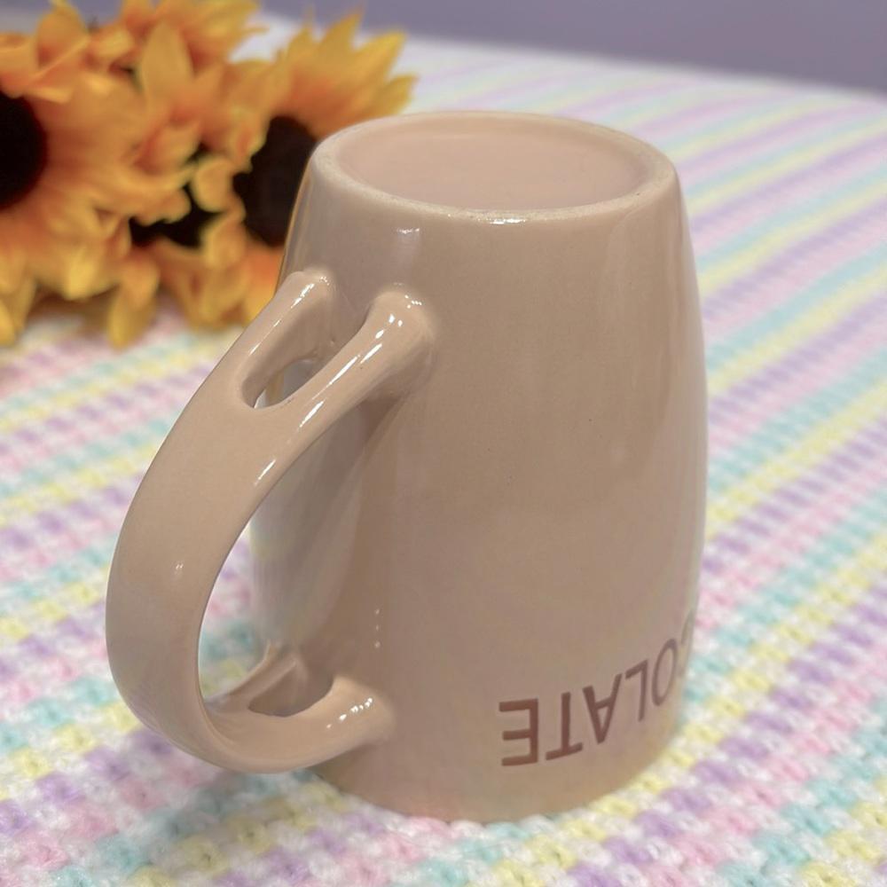 Unique Chocolate Mug Tea Cup With Cool Exclusive Designed Handle Great Gift !