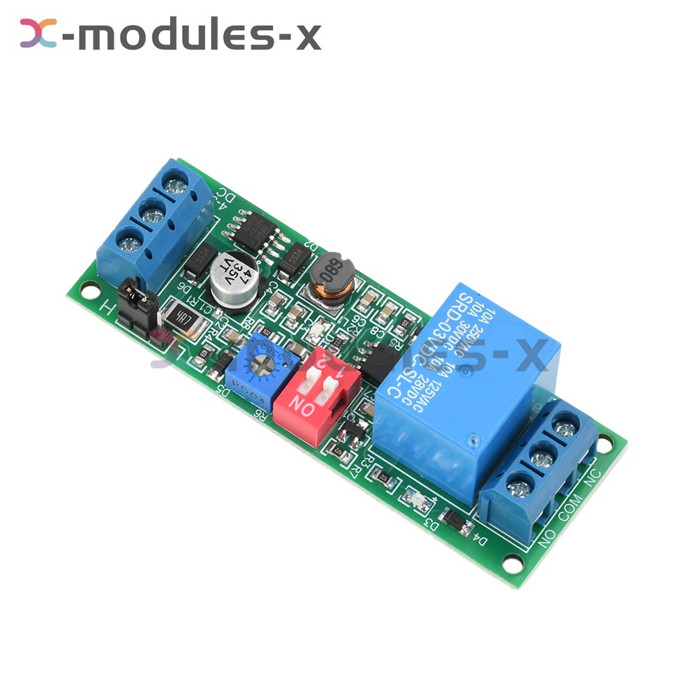 1-10PCS DC 4-30V 1 Way Power Adjustable Trigger Delay Relay Timer Control Module