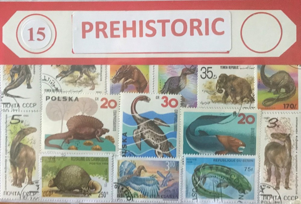 Stamp Packet - Prehistoric