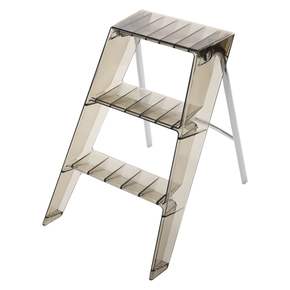 Modern Folding Step Stool, 3 Steps, Space-Saving Design, Durable & Stylish