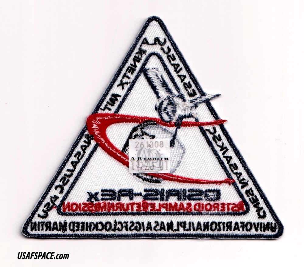 OSIRIS-REX-ASTEROID SAMPLE RETURN MISSION-CNES-NASA-ULA-SPACE Mission PATCH