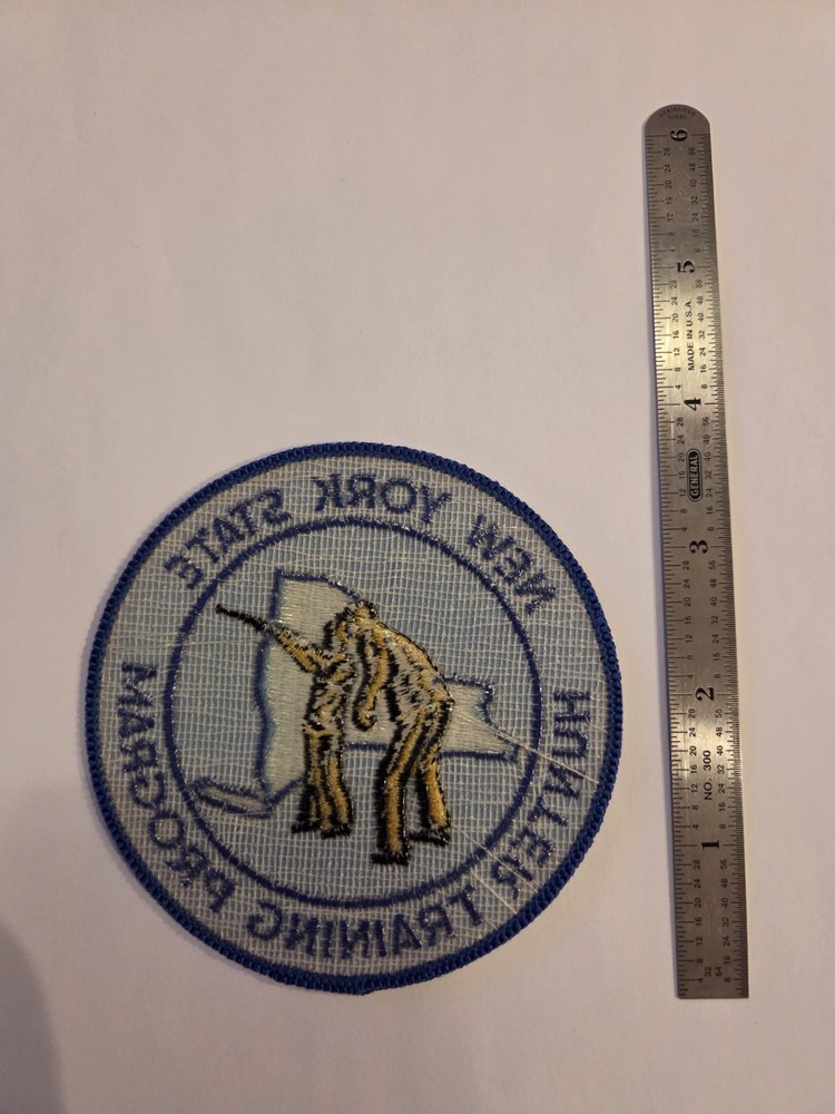 New York Hunter Training Program Patch (NY Game Fish Safe Hunter Patches)