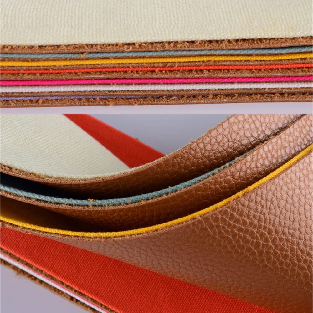 TorSor 2 Pack Straight Razor Strop Leather Sharpening Strap Sharp no, Black