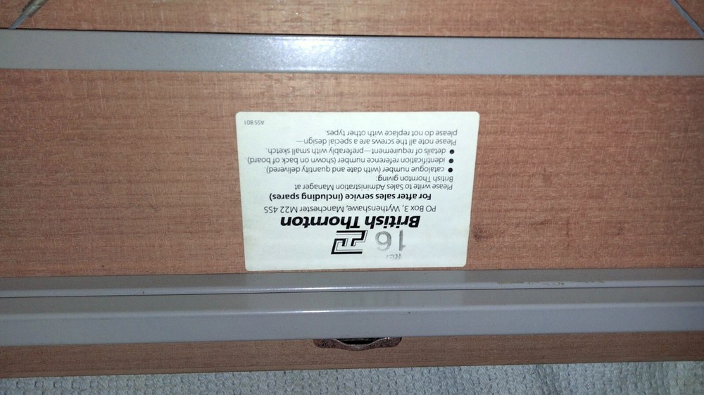 british thornton draughtsman architecture drawing board 1970s nice see pics