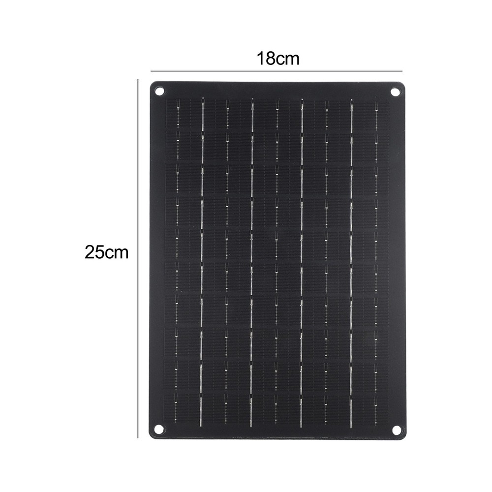 18V Solar Panel Lightweight Solar Panel Compact Design For Easy Carrying