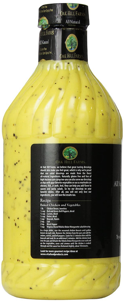 Vidalia Onion Vinaigrette Single Bottle, 33.8 Oz